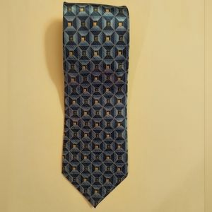 Vintage Barrington silk geometric tie